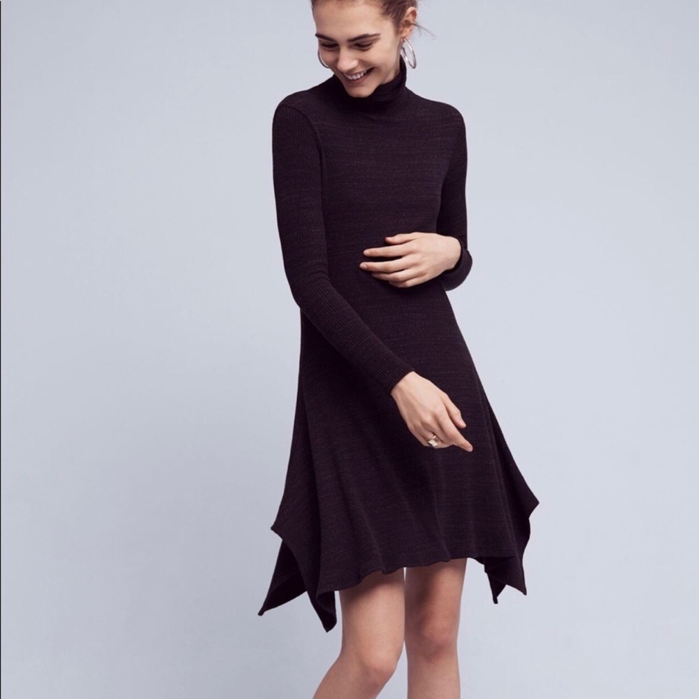 Anthropologie turtleneck dress